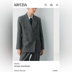 Babaton Sinclair Wool Blazer Size XS